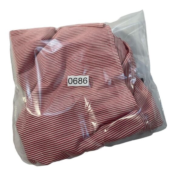 Karen Scott Shirt Womens Red White Blue Striped Stars Embroidered July 4 Size XL - Picture 14 of 14